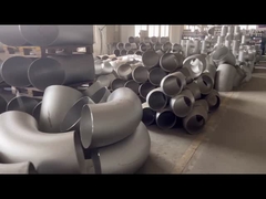 ASME 316L الفولاذ المقاوم للصدأ مواسير ملولبة الكوع حجم مخصص