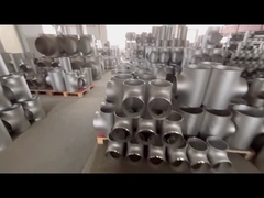 1 / 2-24INCH تركيبات مواسير غير ملحومة لحام بعقب ثلاثي الاتجاه 1D-100D